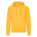 Sunflower - Front - Fruit Of The Loom Mens Hooded Sweatshirt - Hoodie