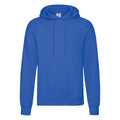 Royal - Front - Fruit Of The Loom Mens Hooded Sweatshirt - Hoodie