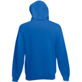 Royal - Back - Fruit Of The Loom Mens Hooded Sweatshirt - Hoodie