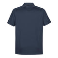 Navy-Graphite - Back - Stormtech Mens Inertia Sport Polo Shirt