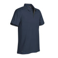 Navy-Graphite - Side - Stormtech Mens Inertia Sport Polo Shirt