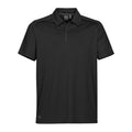 Black - Front - Stormtech Mens Inertia Sport Polo Shirt