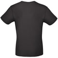 Used Black - Back - B&C Mens #E150 Tee