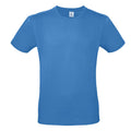 Azure Blue - Front - B&C Mens #E150 Tee