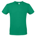 Kelly Green - Front - B&C Mens #E150 Tee