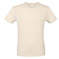 Natural - Front - B&C Mens #E150 Tee