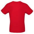 Red - Back - B&C Mens #E150 Tee