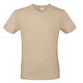 Sand - Front - B&C Mens #E150 Tee