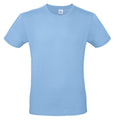 Sky Blue - Front - B&C Mens #E150 Tee