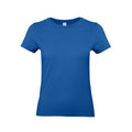 Royal Blue - Front - B&C Womens-Ladies #E190 Tee