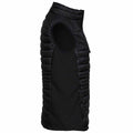 Jet Black-Black - Back - Tee Jays Womens-Ladies Crossover Bodywarmer