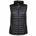 Black-Black - Front - Tee Jays Womens-Ladies Crossover Bodywarmer