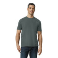 Charcoal - Side - Anvil Mens Fashion T-Shirt