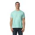 Teal Ice - Side - Anvil Mens Fashion T-Shirt