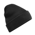 Black - Front - Beechfield Unisex Adults Original Cuffed Beanie