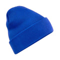 Bright Royal Blue - Front - Beechfield Unisex Adults Original Cuffed Beanie