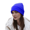 Bright Royal Blue - Back - Beechfield Unisex Adults Original Cuffed Beanie