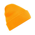 Fluorescent Orange - Front - Beechfield Unisex Adults Original Cuffed Beanie