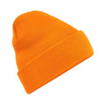 Orange - Front - Beechfield Unisex Adults Original Cuffed Beanie