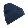 Oxford Navy - Front - Beechfield Unisex Adults Original Cuffed Beanie