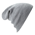 Ash Grey - Back - Beechfield Unisex Adults Original Cuffed Beanie