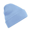 Sky Blue - Front - Beechfield Unisex Adults Original Cuffed Beanie