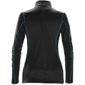 Black-Electric Blue - Back - Stormtech Mens Pulse Fleece Pullover