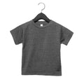 Dark Grey Heather - Front - Bella + Canvas Childrens-Kids Jersey T-Shirt