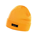 Fluoresent Orange - Front - Result Unisex Lightweight Thermal Winter Thinsulate Hat (3M 40g) (Pack of 2)