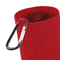 Classic Red - Back - Quadra Water Bottle And Fabric Sleeve Holder (Pack of 2)