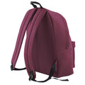 Burgundy - Back - Bagbase Junior Fashion Backpack - Rucksack (14 Litres) (Pack of 2)