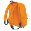 Orange-Graphite Grey - Back - Bagbase Junior Fashion Backpack - Rucksack (14 Litres) (Pack of 2)