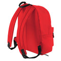 Bright Red - Back - Bagbase Junior Fashion Backpack - Rucksack (14 Litres) (Pack of 2)