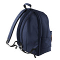 Navy Dusk - Back - Bagbase Campus Padded Laptop Compatible Backpack-Rucksack (Pack Of 2)