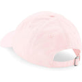 Pastel Pink - Back - Beechfield Unisex Low Profile 6 Panel Dad Cap (Pack Of 2)