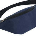 French Navy - Back - Bagbase Adjustable Belt Bag (2.5 Litres) (Pack of 2)