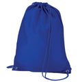 Bright Royal - Front - Quadra Gymsac Shoulder Carry Bag - 7 Litres (Pack of 2)