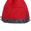 Classic Red - Back - Bagbase Athleisure Water Resistant Drawstring Sports Gymsac Bag (Pack of 2)