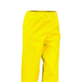 Hi-Vis Yellow - Back - Result Mens Hi-Vis Trousers - Pants (Pack of 2)