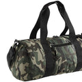 Jungle Camo - Back - Bagbase Camouflage Barrel - Duffle Bag (20 Litres) (Pack of 2)