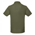 Army Khaki - Back - B&C Mens Inspire Polo (Pack of 2)