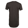 Dark Grey Heather - Back - Bella + Canvas Mens Long Body Urban Tee