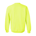 Safety Green - Back - Gildan Heavy Blend Unisex Adult Crewneck Sweatshirt