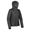 Black-Charcoal - Side - Stormtech Womens-Ladies Gravity Thermal Jacket