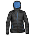 Black-Marina Blue - Front - Stormtech Womens-Ladies Gravity Thermal Jacket