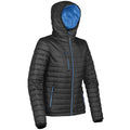 Black-Marina Blue - Back - Stormtech Womens-Ladies Gravity Thermal Jacket