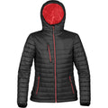 Black-True Red - Front - Stormtech Womens-Ladies Gravity Thermal Jacket