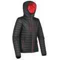 Black-True Red - Back - Stormtech Womens-Ladies Gravity Thermal Jacket