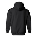 Black - Back - Gildan Heavy Blend Adult Unisex Hooded Sweatshirt - Hoodie