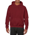 Antique Cherry Red - Lifestyle - Gildan Heavy Blend Adult Unisex Hooded Sweatshirt - Hoodie